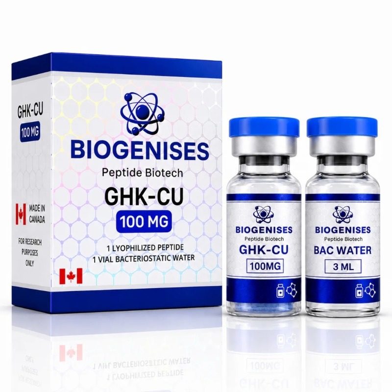 BIOGENISES GHK-CU 100MG + AGUA ( em pó liofilizado)